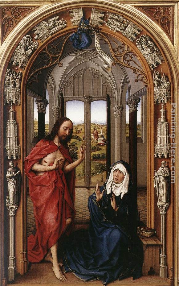 Rogier van der Weyden Miraflores Altarpiece right panel